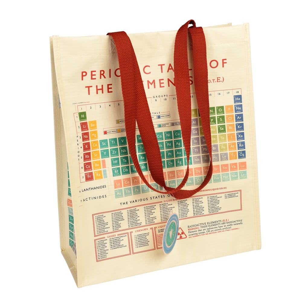 Borsa della spesa in carta riciclata Periodic Table - Rex London | Borse per la spesa