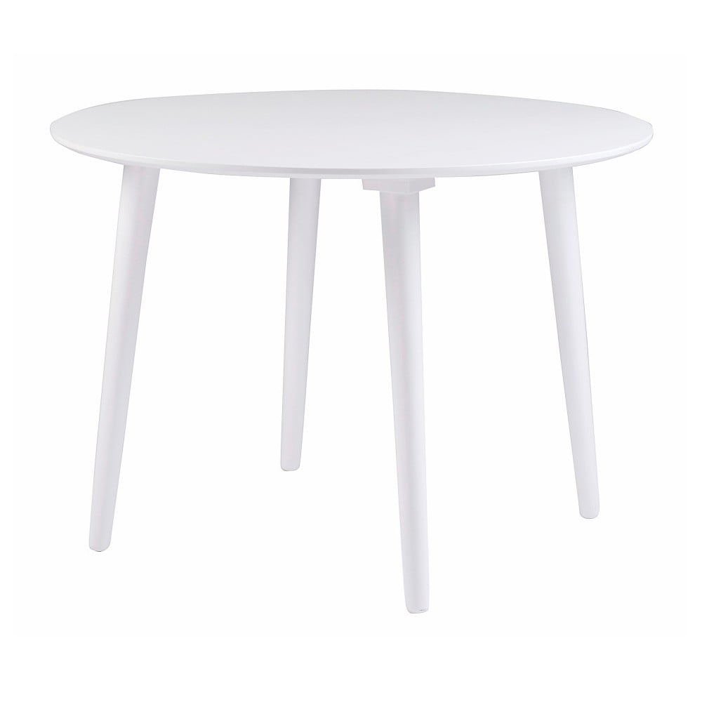 Tavolo da pranzo in legno di gomma bianco Lotte, ⌀ 106 cm Lotta - Rowico | Tavoli da pranzo