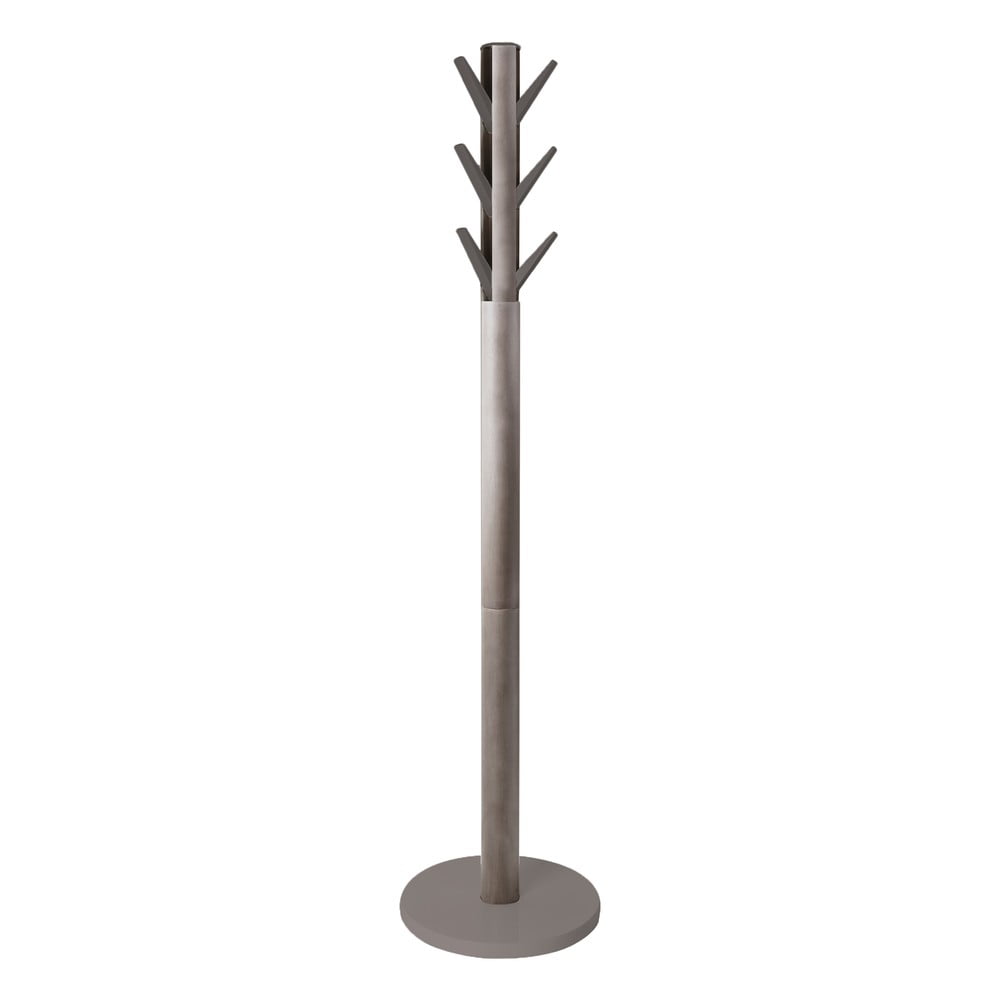Gancio in gomma grigia per legno Flapper - Umbra | Appendiabiti