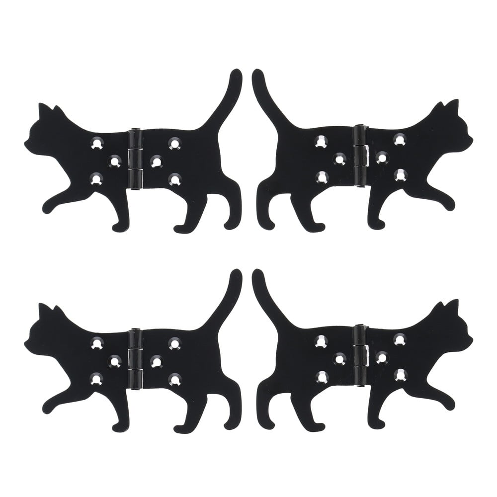 Cerniere per porte in metallo 4 pezzi Cat - Esschert Design | Altre decorazioni da giardino