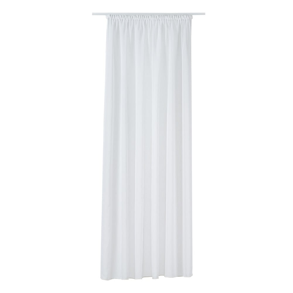 Tenda sottile bianca 140x245 cm Perseide – Mendola Fabrics | Tende sottili