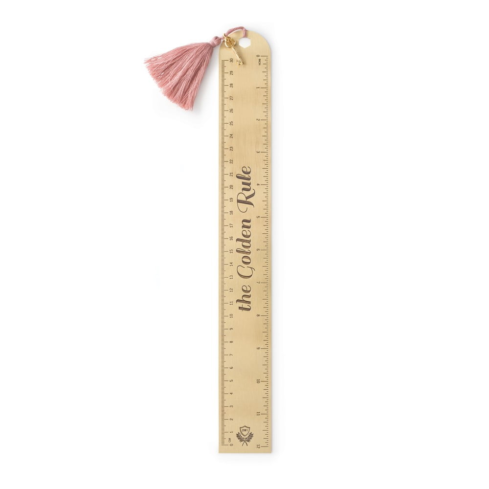 Righello The Golden Rule - DesignWorks Ink | Articoli per ufficio