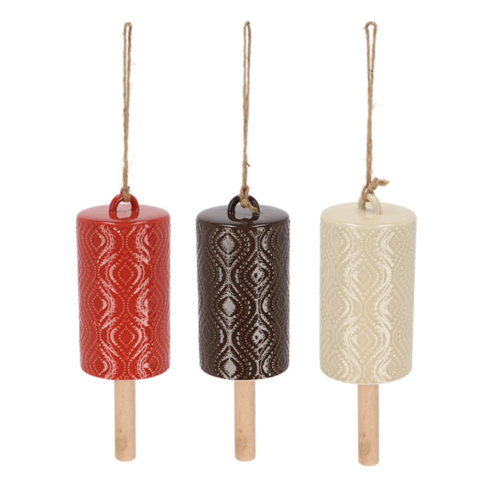 Carillon in gres 3 pezzi Dessert Dream - Esschert Design | Altre decorazioni da giardino