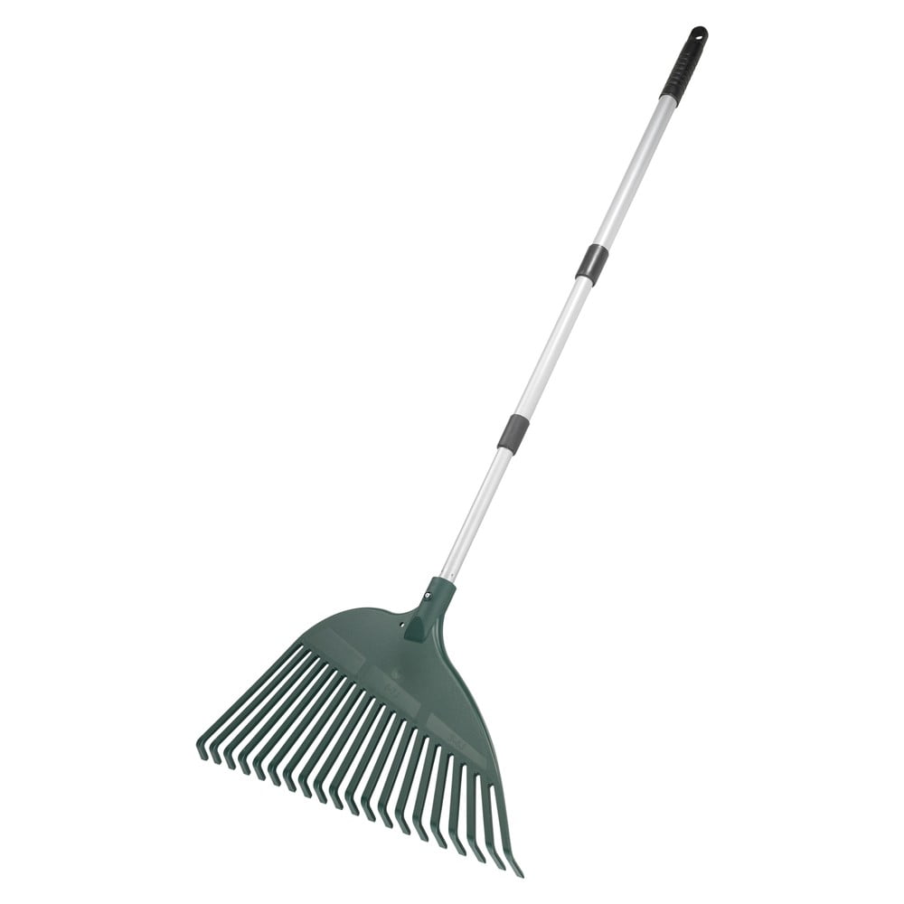 Rastrello con manico telescopico - Maximex | Attrezzi da giardinaggio manuali