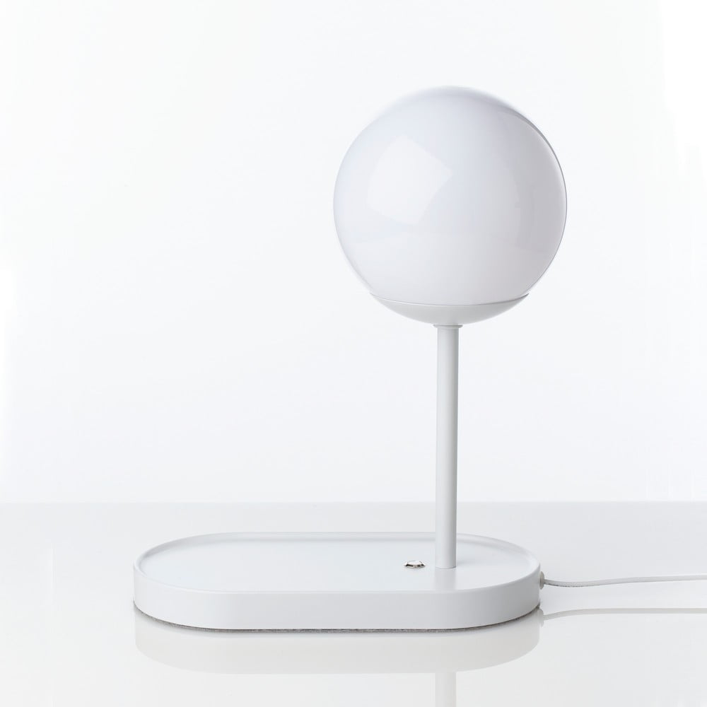 Lampada da tavolo a LED bianca (altezza 33 cm) Pogo - Tomasucci | Abat-jour e lampade da tavolo