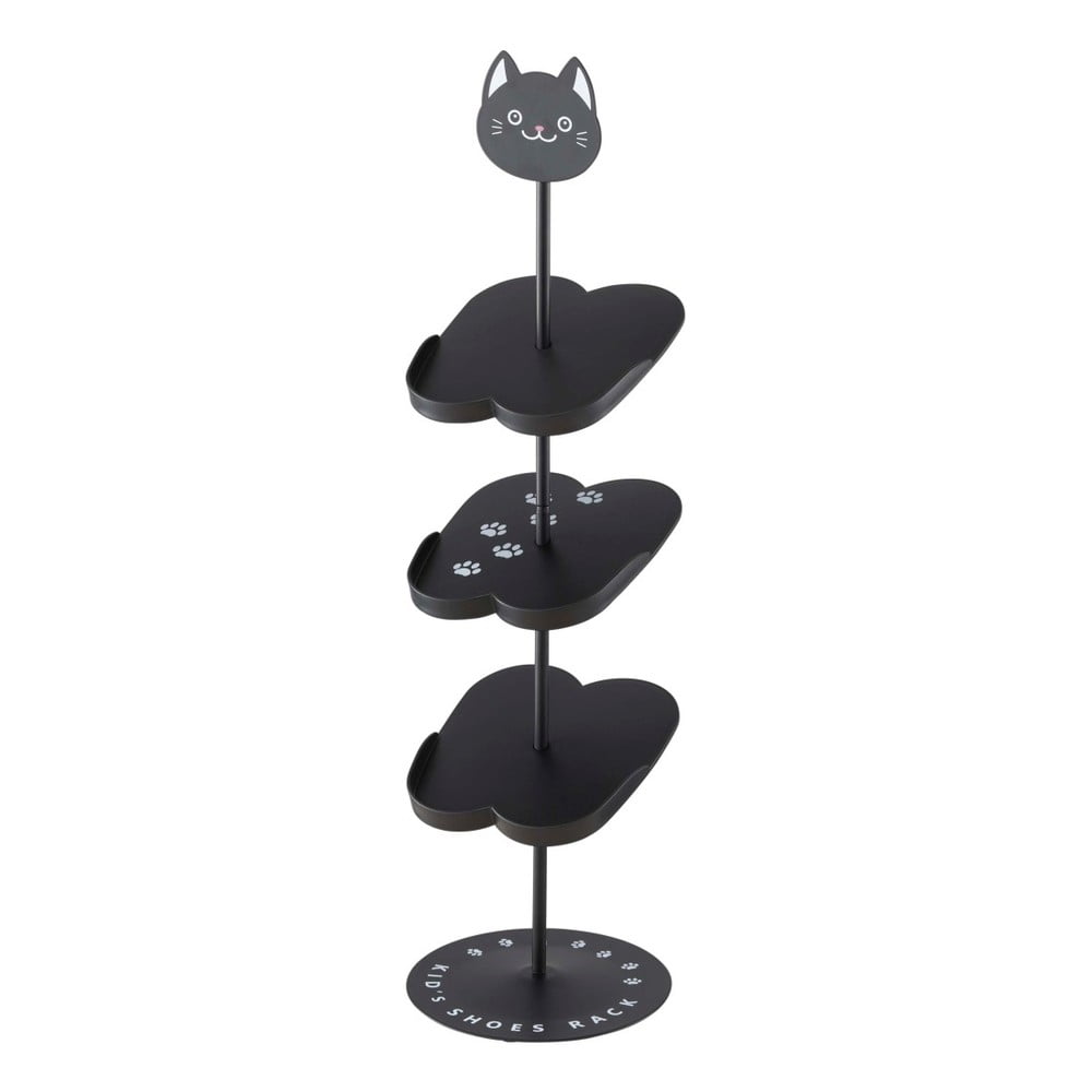 Scarpiera per bambini in metallo nero Kid's Shoe Rack - YAMAZAKI | Scarpiere