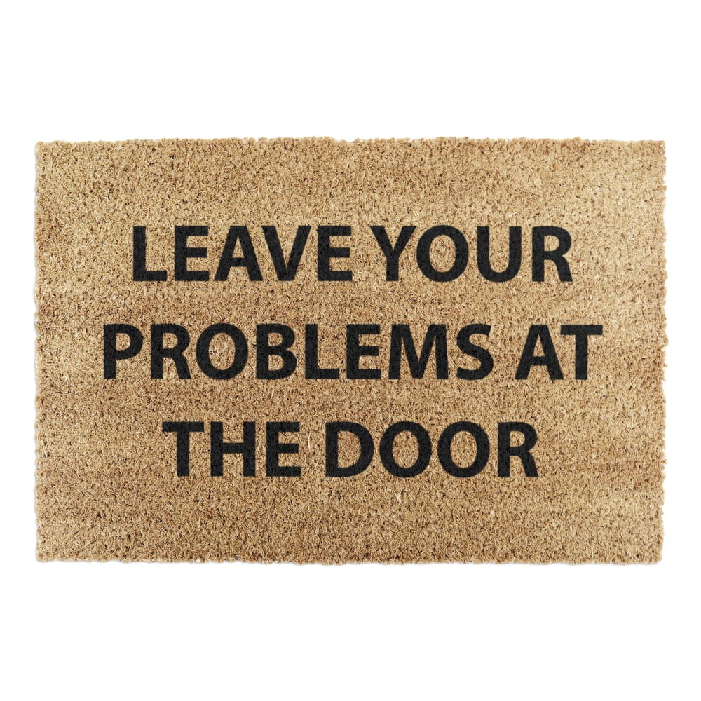Zerbino in cocco 40x60 cm No Problems - Artsy Doormats | Zerbini