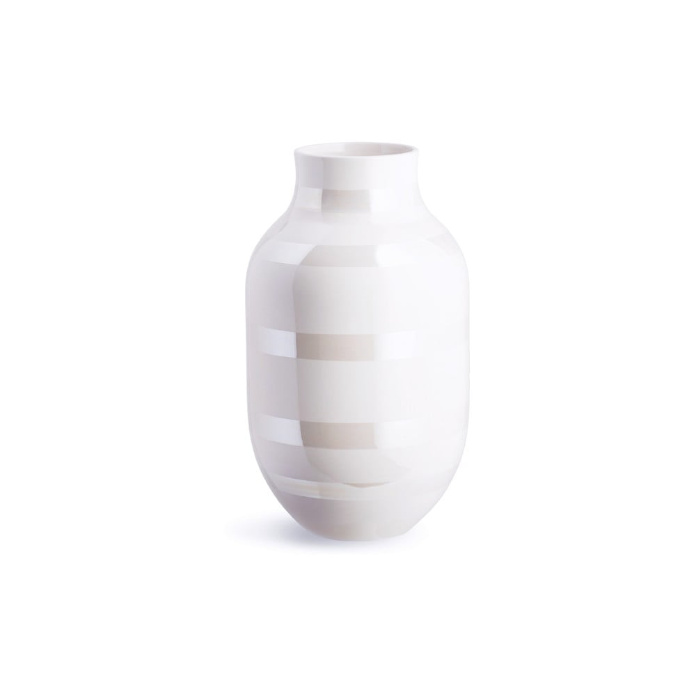 Vaso in ceramica bianca Omaggio - Kähler Design | Vasi
