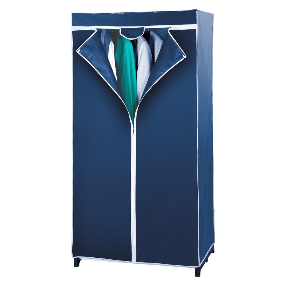 Armadio in tessuto blu 75x150 cm Air - Wenko | Armadi