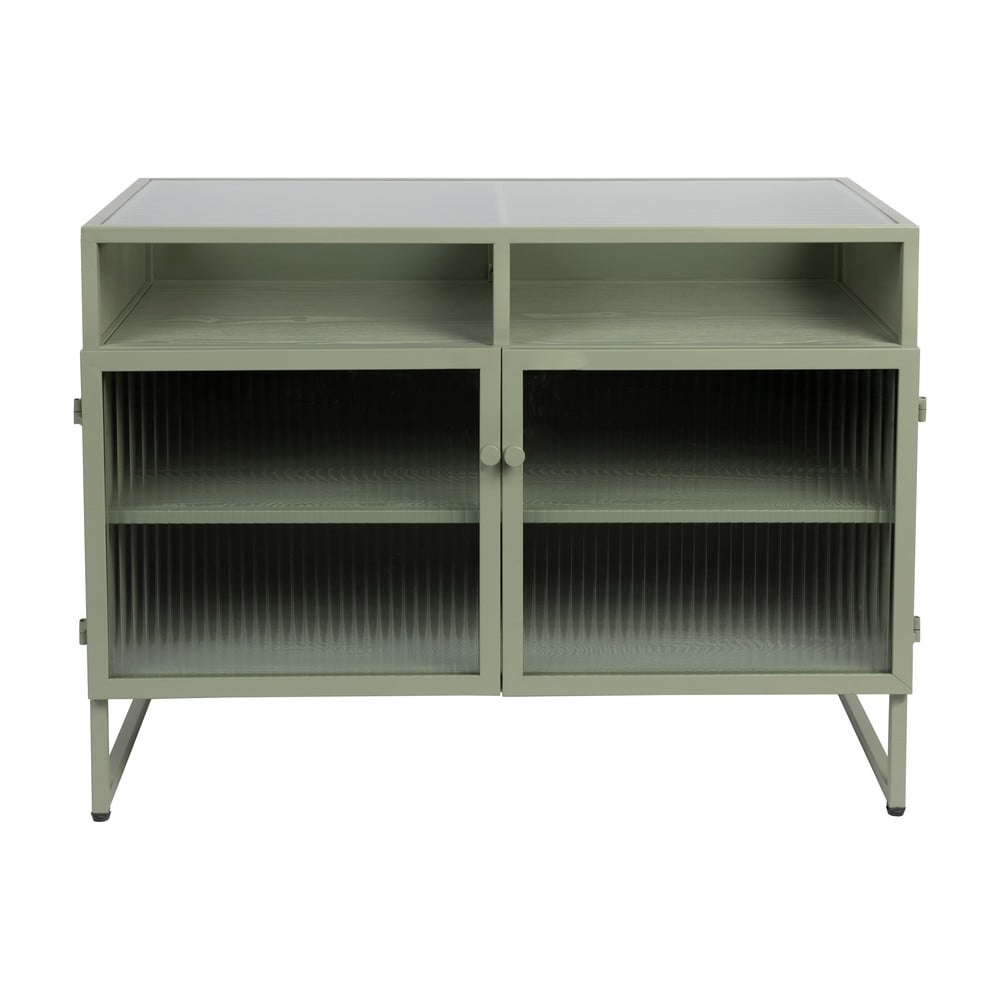 Vetrina verde bassa 80x58 cm Herbe - White Label | Vetrine