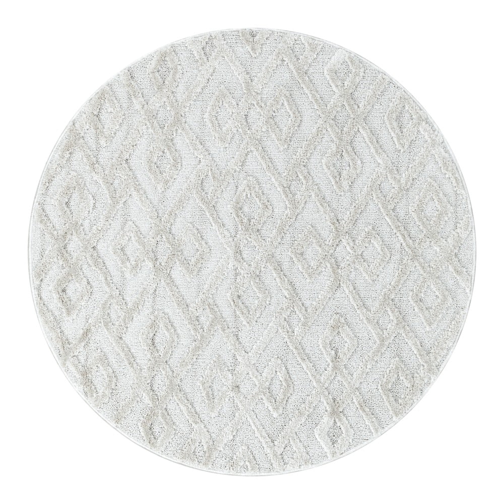 Tappeto rotondo crema ø 120 cm Pisa - Ayyildiz Carpets | Tappeti