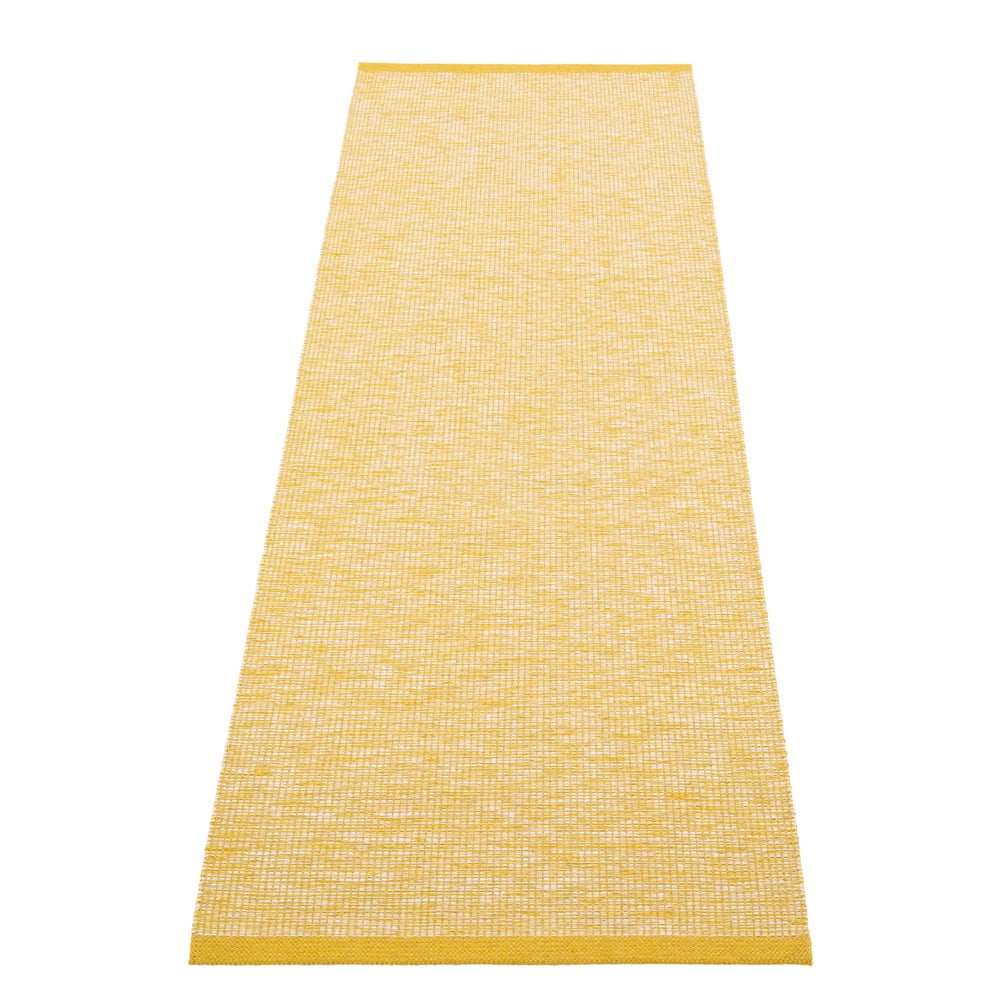 Passatoia da interno/esterno color senape 70x225 cm Sam Mustard – Pappelina | Tappeti per esterni