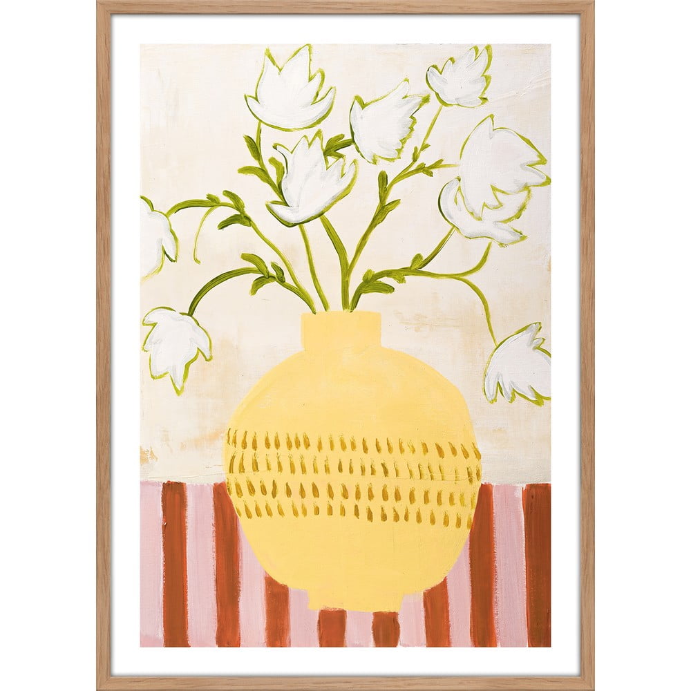 Dipinto 52x72 cm Yellow Vase - Malerifabrikken | Quadri