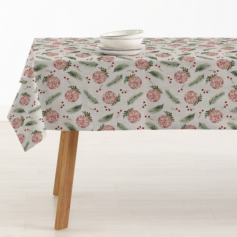 Tovaglia con motivo natalizio 135x295 cm Nandina - Casa Selección | Tovaglie