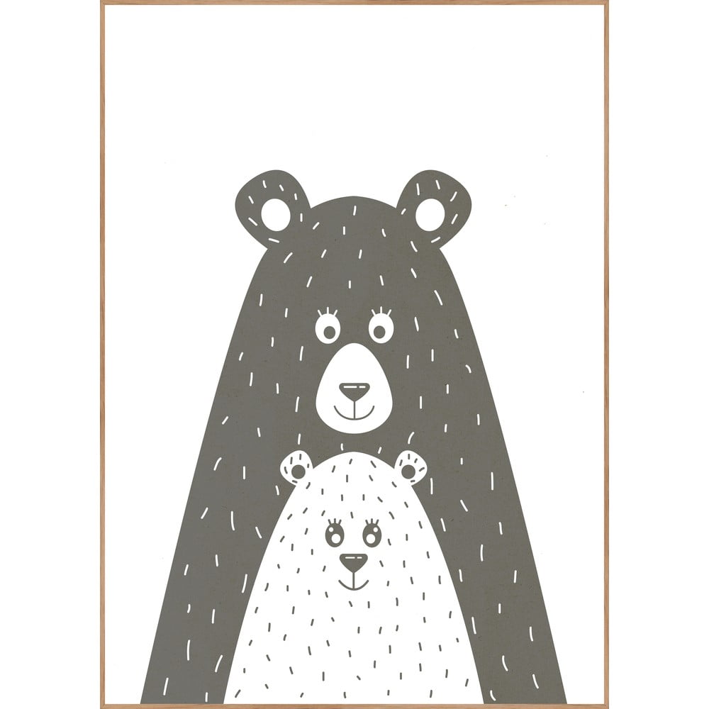 Quadro per bambini 30x40 cm Safest Place - Malerifabrikken | Quadri per bambini