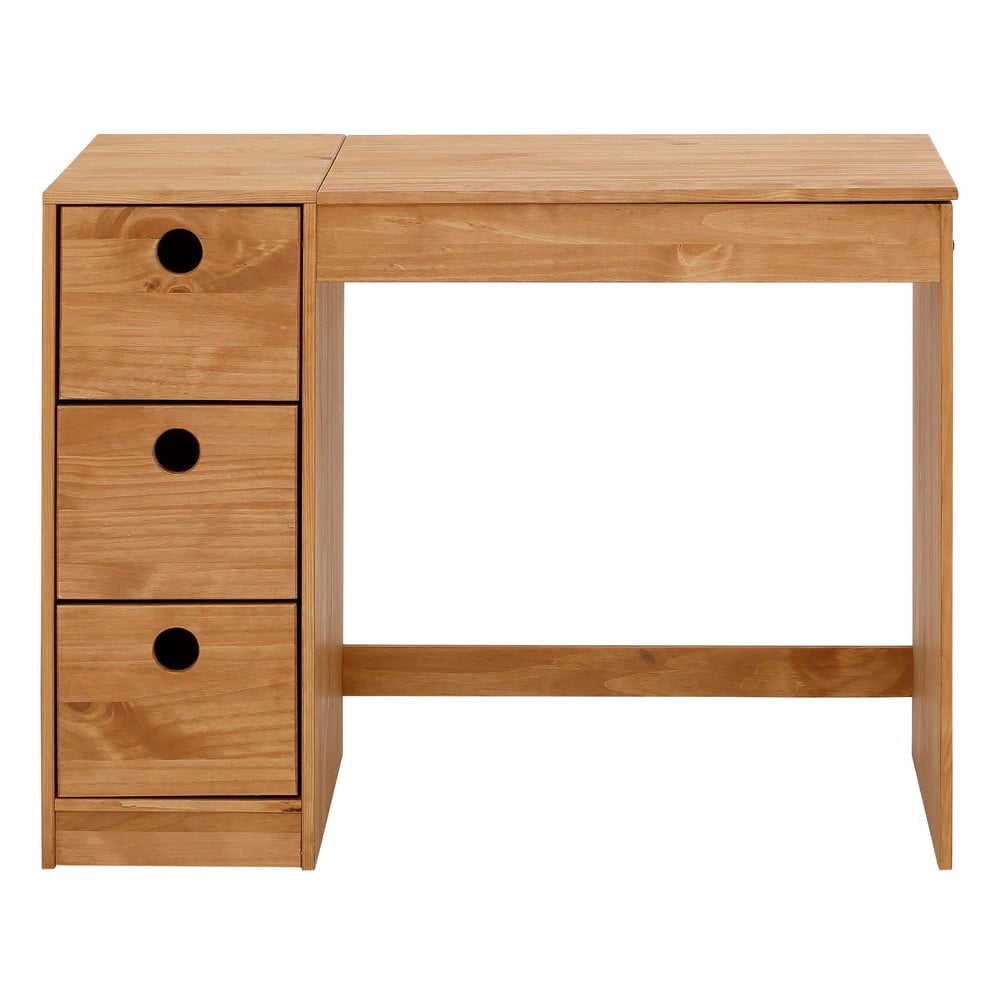 Scrivania in legno di pino 50x100 cm Alpi - Støraa | Scrivanie e postazioni da lavoro