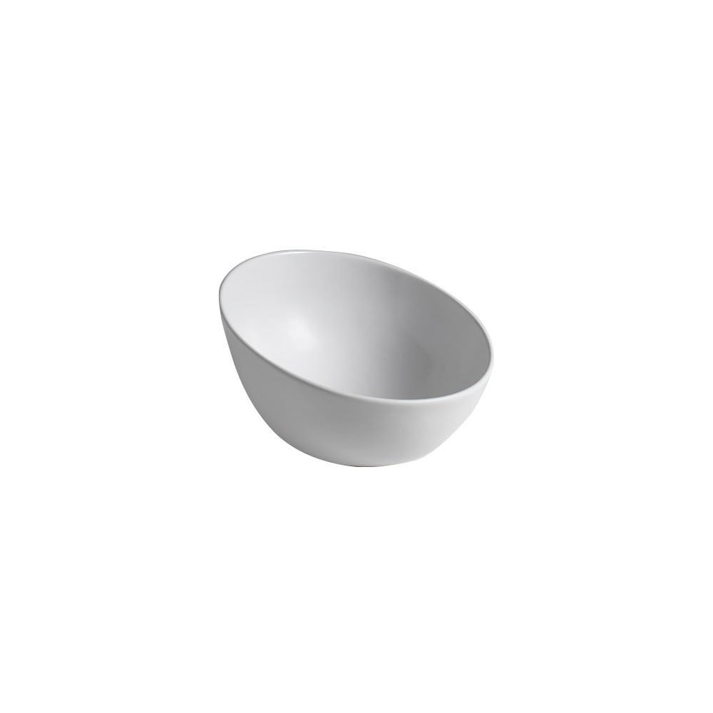 Lavabo rotondo bianco in ceramica ø 44,5 cm Dome Obliquo – Sapho | Lavabi