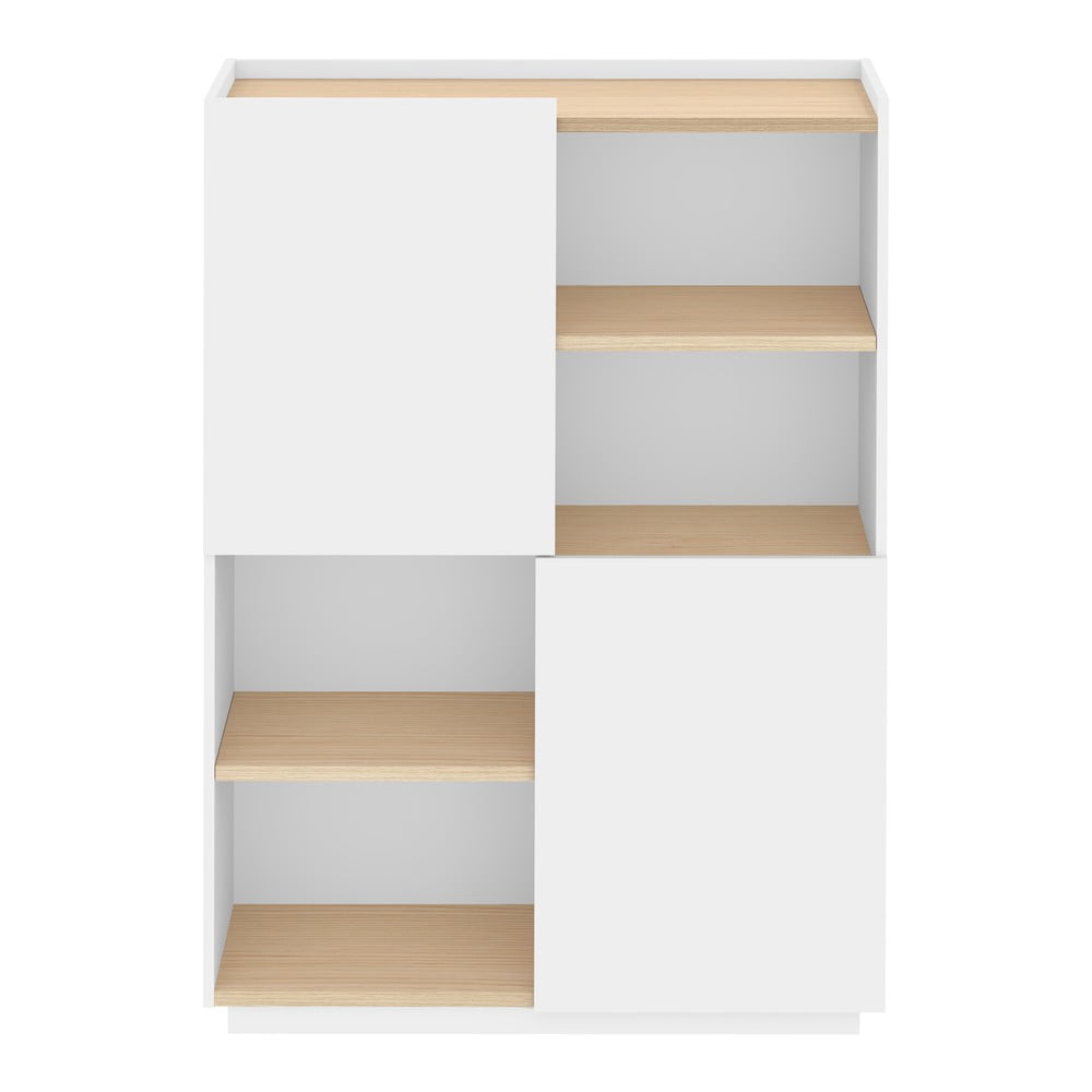 Libreria bianca 100x147 cm Nina - TemaHome | Librerie