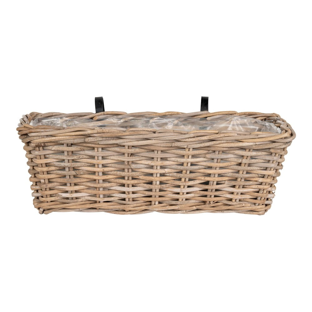 Scatola da appendere in vimini 60 cm Batu - House Nordic | Fioriere