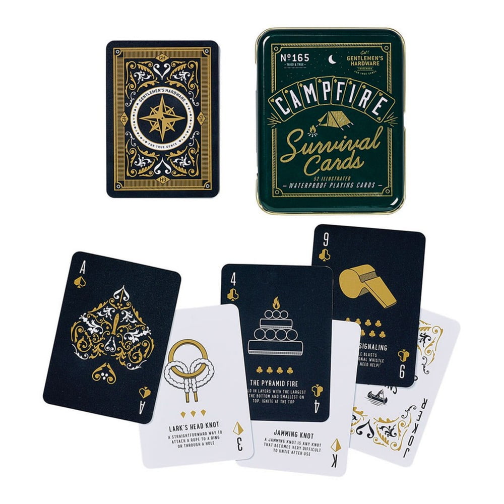 Gioco di carte Survival Cards - Gentlemen's Hardware | Giochi da tavolo