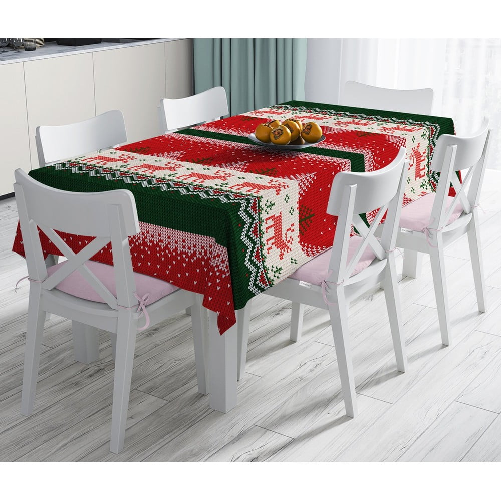 Tovaglia natalizia in cotone Merry , 140 x 180 cm Christmas - Minimalist Cushion Covers | Tovaglie