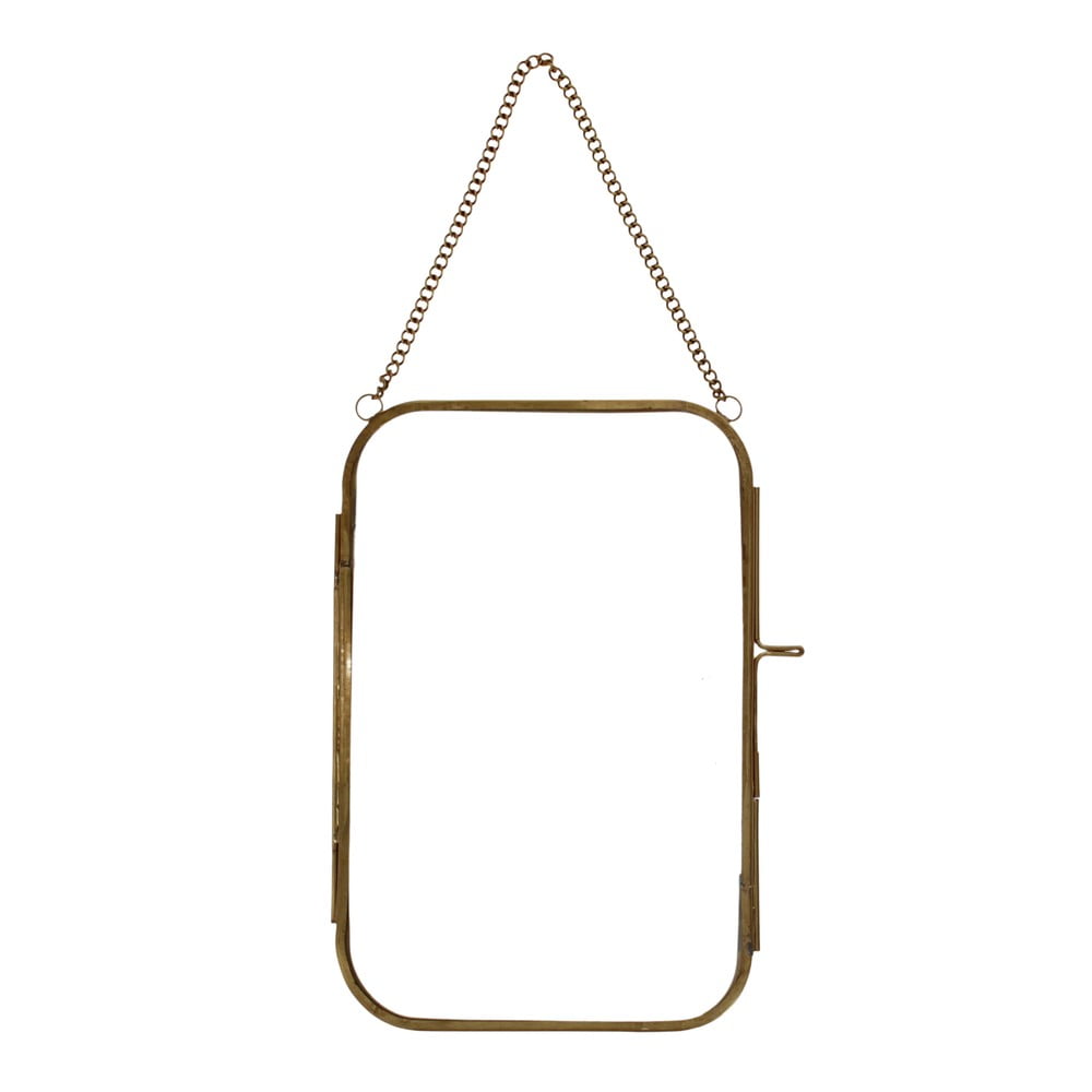 Cornice da parete in metallo color oro 14x20 cm - Rex London | Cornici