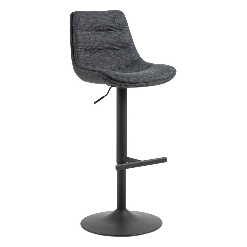 Sgabello da bar grigio con altezza regolabile (altezza seduta 65 cm) Adisa - Actona | Sedie da bar