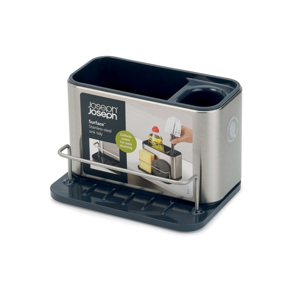 Porta detersivi in acciaio inox Tidy, 18 x 12,8 cm - Joseph Joseph | Supporti per detersivi
