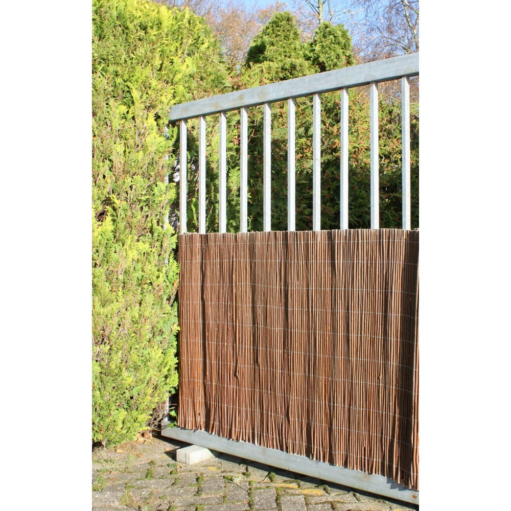 Tappetino frangivista in salice colore naturale 300x100 cm - Garden Pleasure | Paraventi per balcone