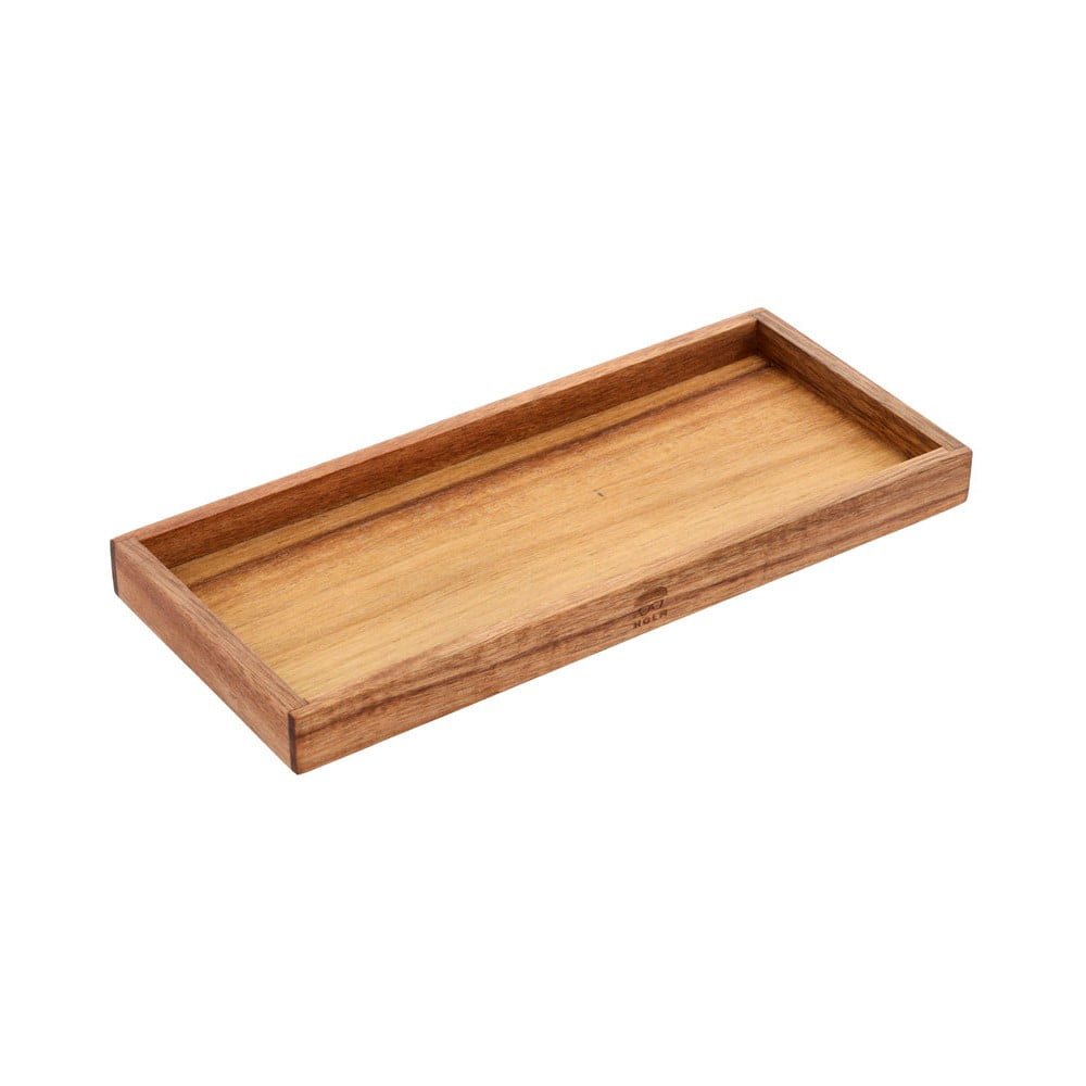 Vassoio in legno 13x30 cm - Holm | Vassoi