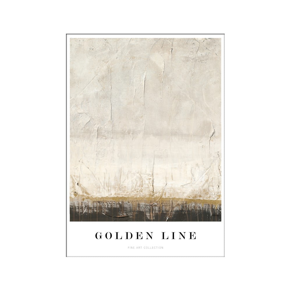 Dipinto 52x72 cm Golden Line   – Malerifabrikken | Quadri