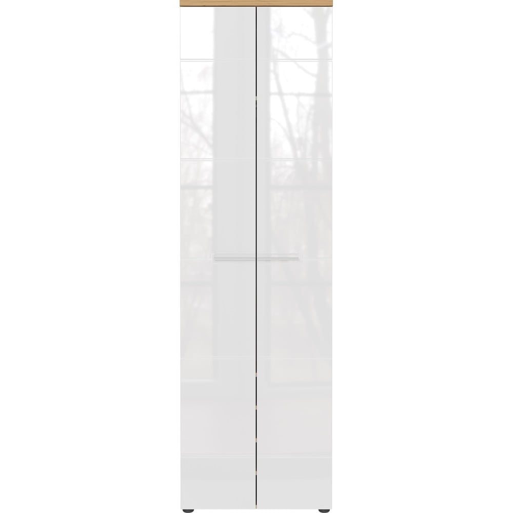 Armadio bianco naturale in rovere 60x198 cm Aledo - Germania | Armadi