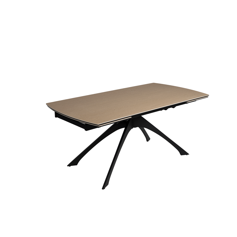 Tavolo da pranzo pieghevole con piano aggiuntivo 90x180 cm Rocía - Ixia | Tavoli da pranzo