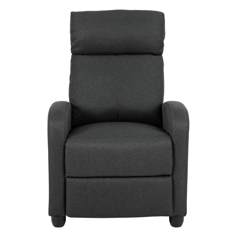 Poltrona relax antracite Siom - Actona | Poltrone