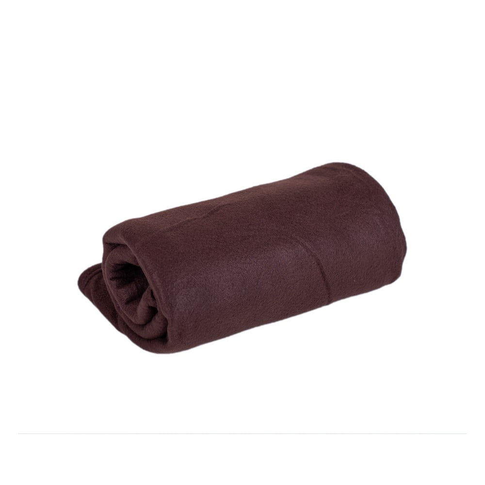 Coperta in pile marrone 200x150 cm - JAHU collections | Coperte