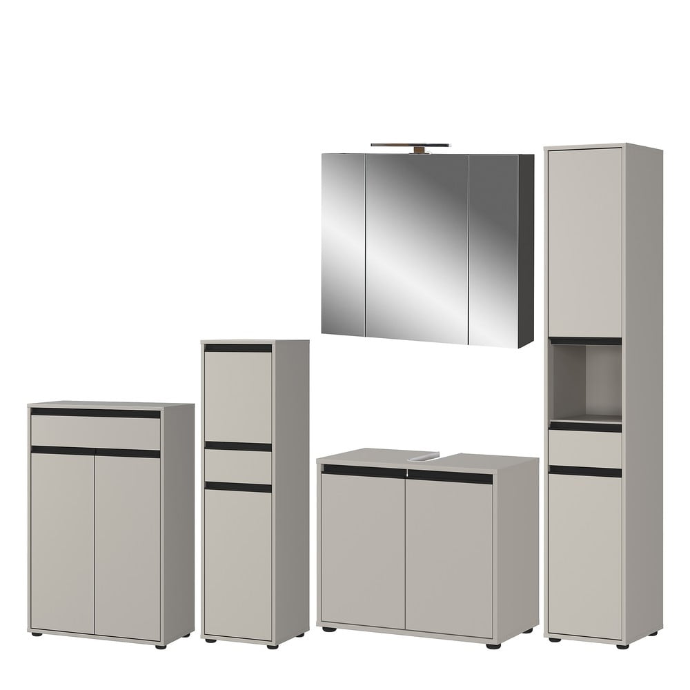 Set da bagno grigio Lemont - Germania | Set da bagno