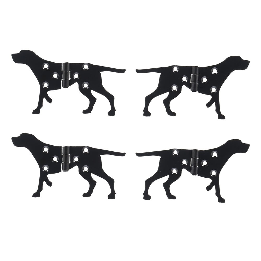 Cerniere per porte in metallo 4 pezzi Dog - Esschert Design | Altre decorazioni da giardino