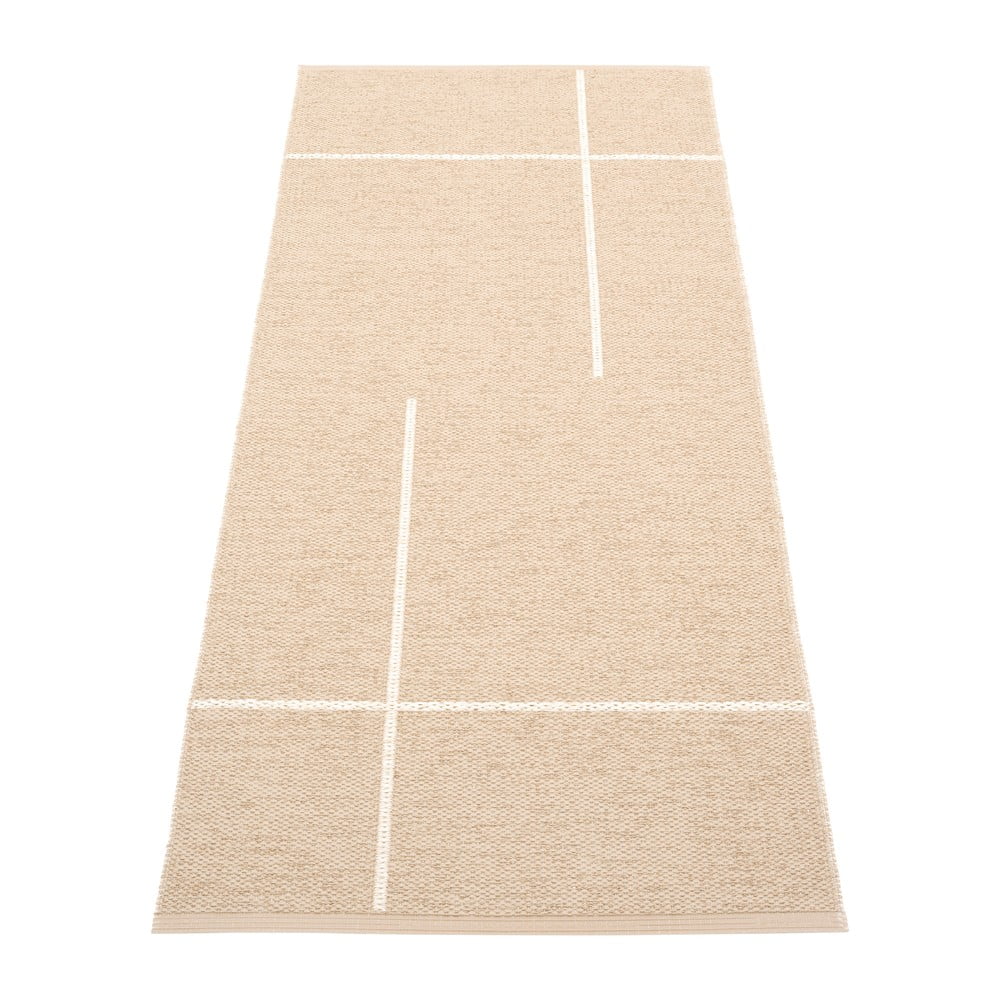 Passatoia da interno/esterno beige 70x180 cm Fred Beige – Pappelina | Tappeti per esterni