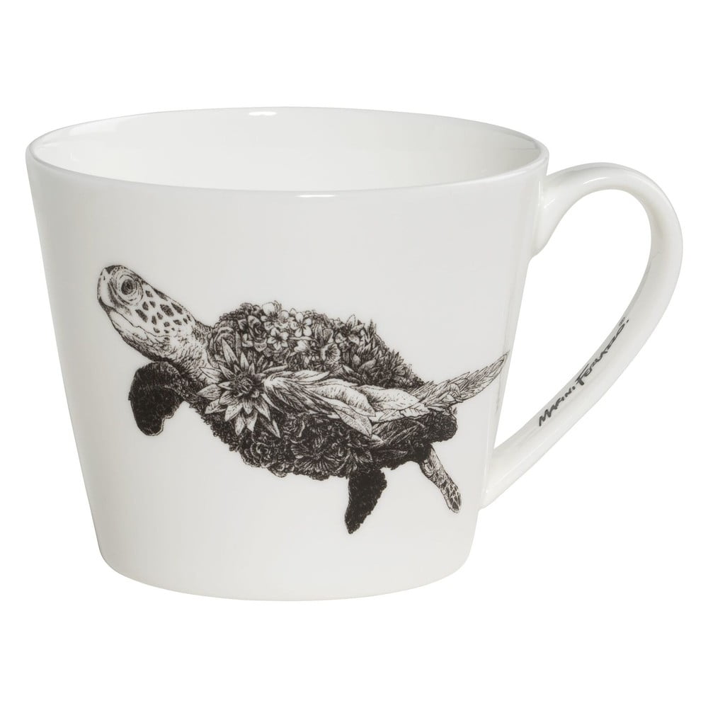 Tazza in porcellana bianca Marini Ferlazzo Sea Turtle, 450 ml - Maxwell & Williams | Tazze
