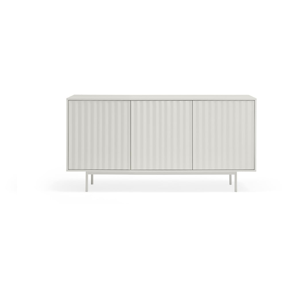 Cassettiera bassa bianca 159x80 cm Sierra - Teulat | Cassettiere