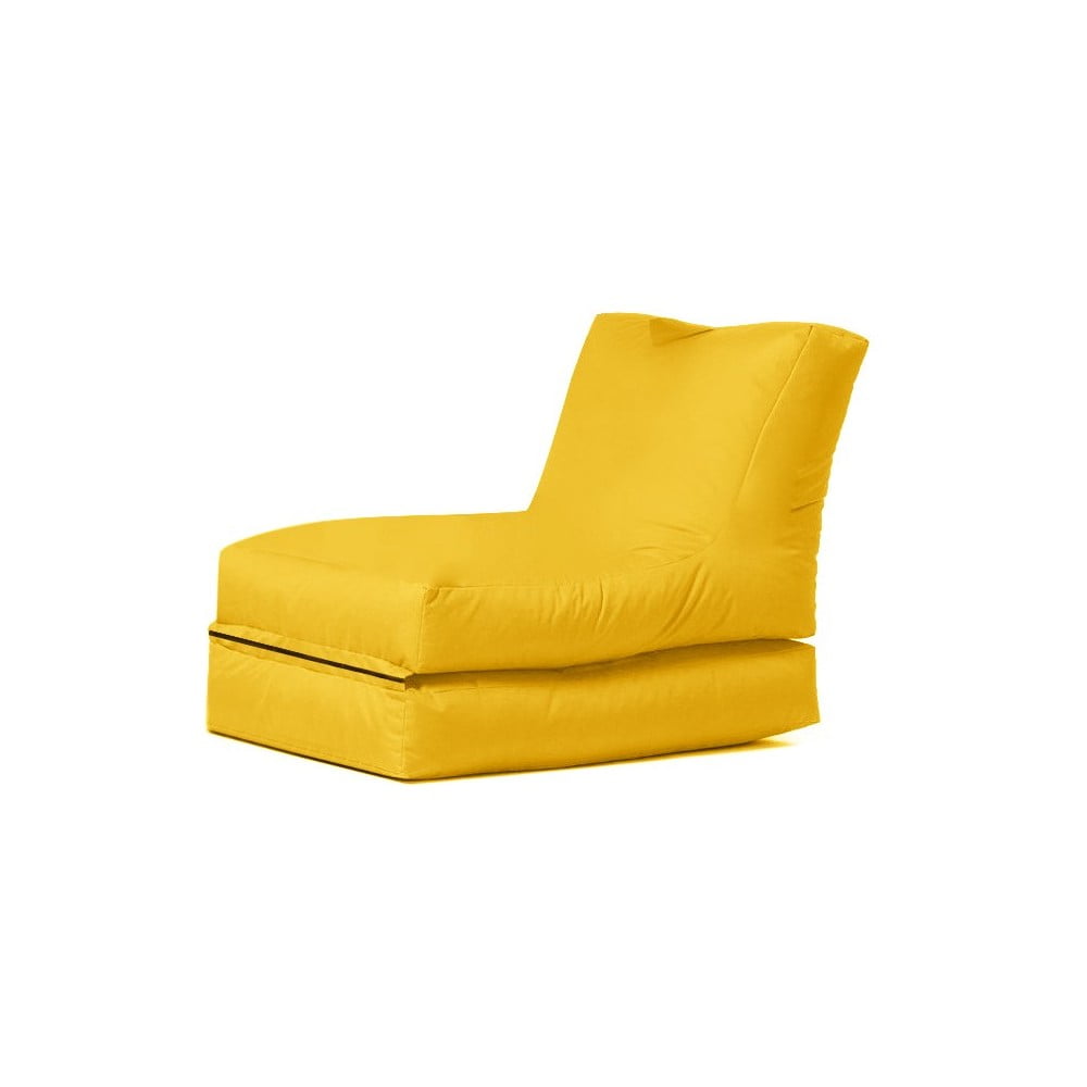Borsa gialla per sedersi Siesta - Floriane Garden | Pouf a sacco