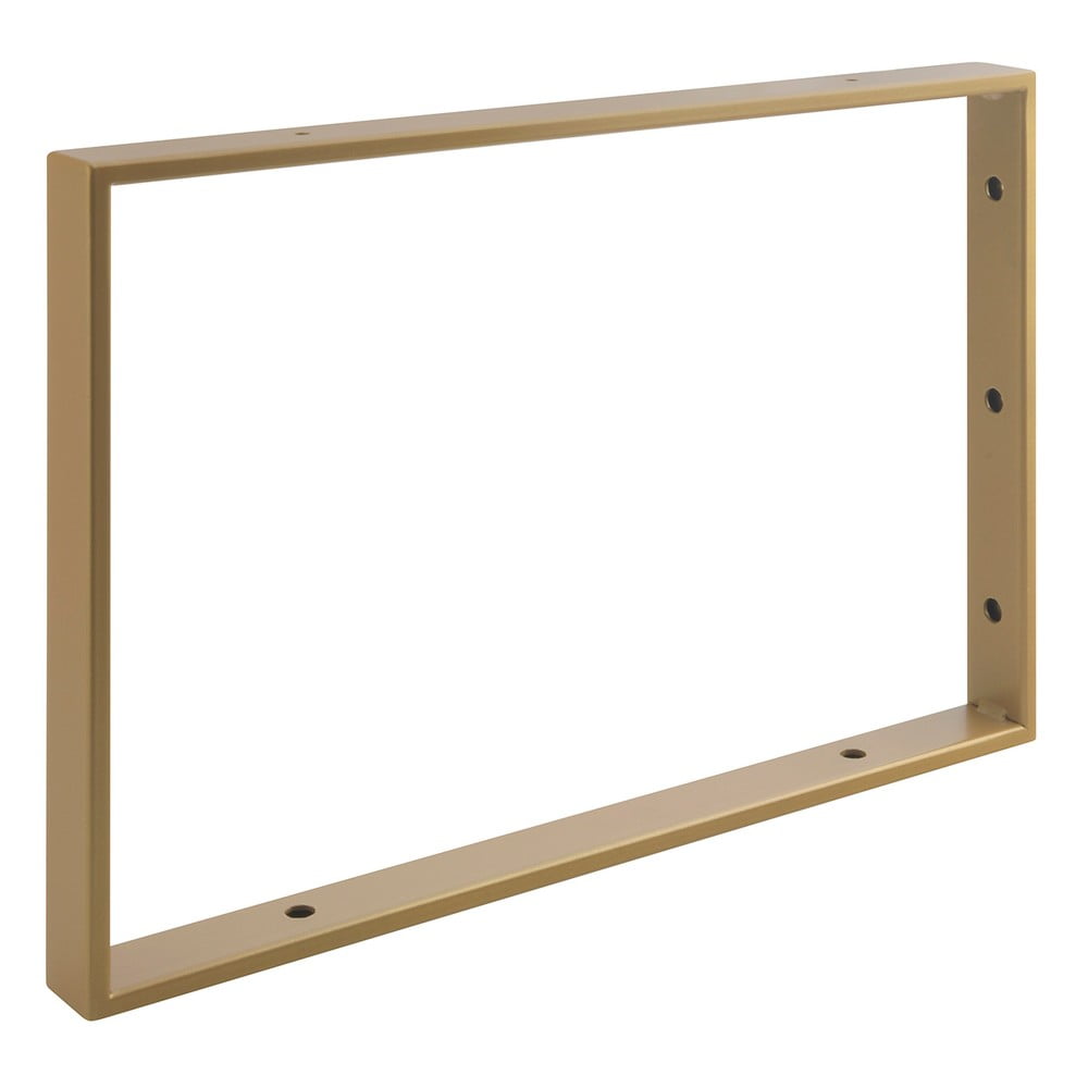 Supporto per piano dorato in acciaio 49x2 cm – Sapho | Piastre per lavabo
