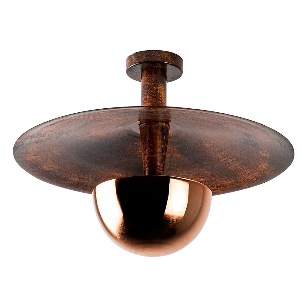 Lampadario color rame con paralume in metallo ø 48 cm Kurt – Opviq lights | Lampadari