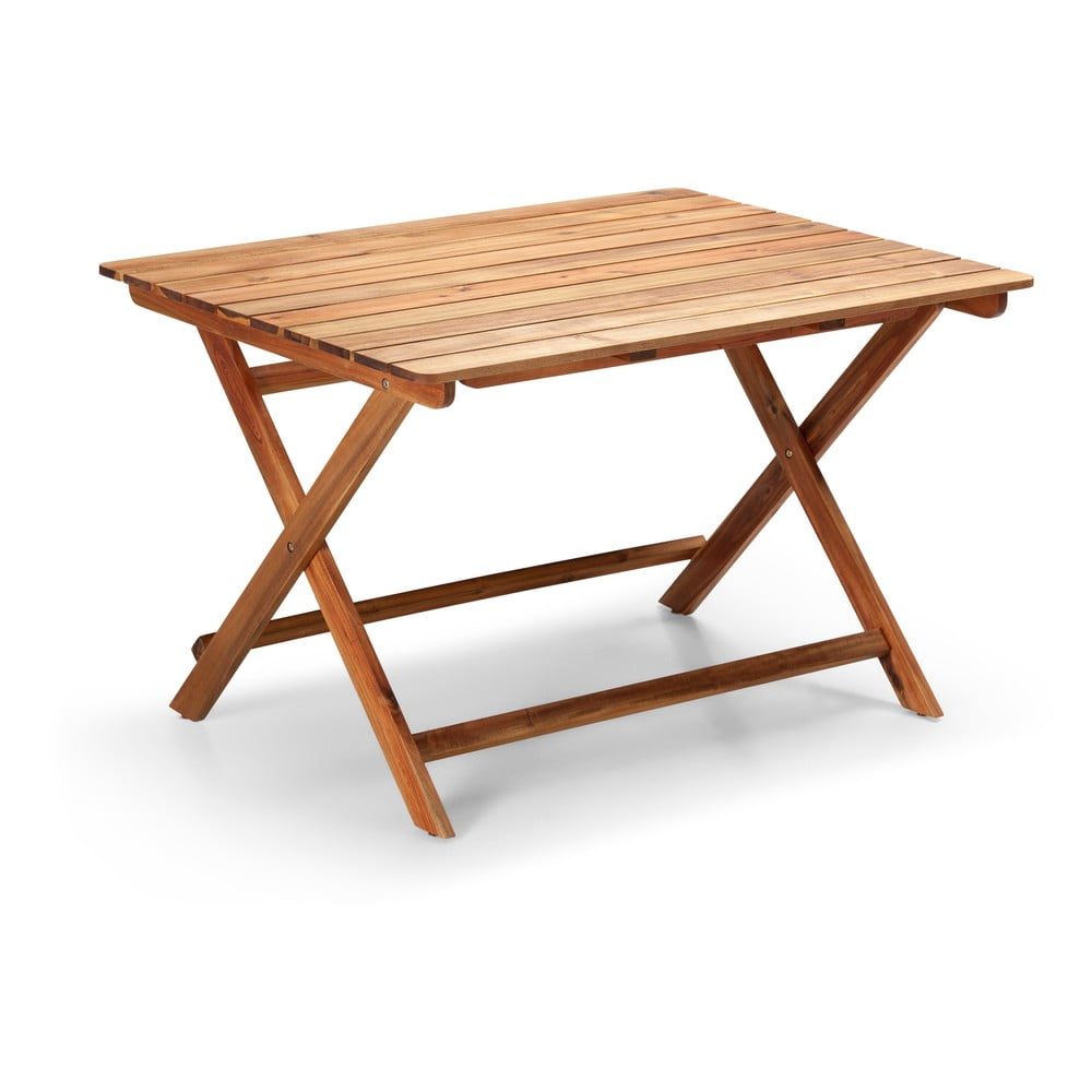Tavolo da giardino in legno di acacia Natur, 114 x 88 cm - Bonami Essentials | Tavoli da pranzo da giardino
