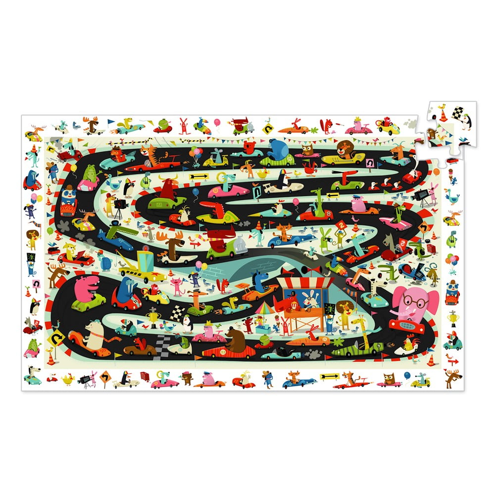 Puzzle Rallye - Djeco | Puzzle