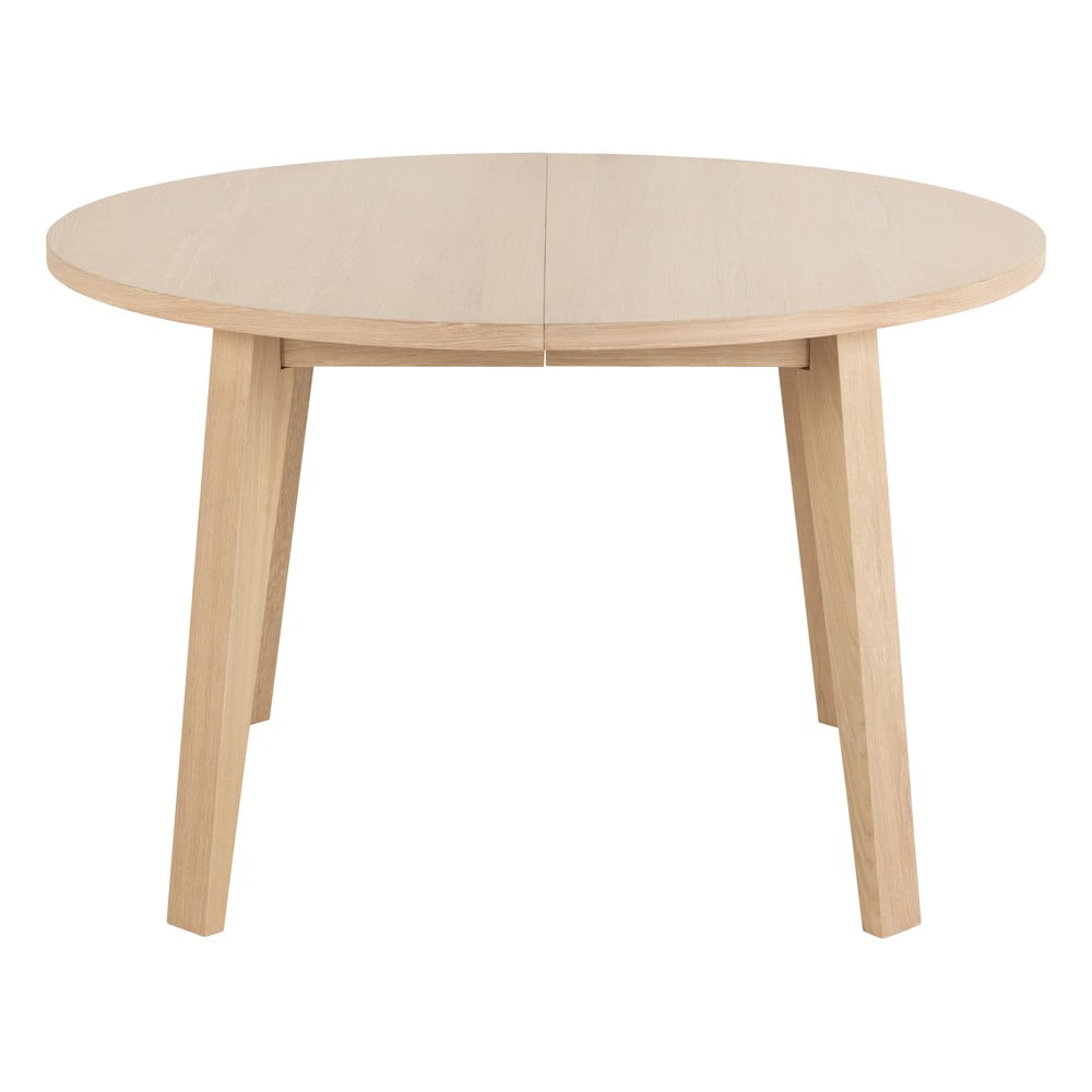 Tavolo da pranzo rotondo pieghevole con piano in rovere ø 120 cm A-Line - Actona | Tavoli da pranzo