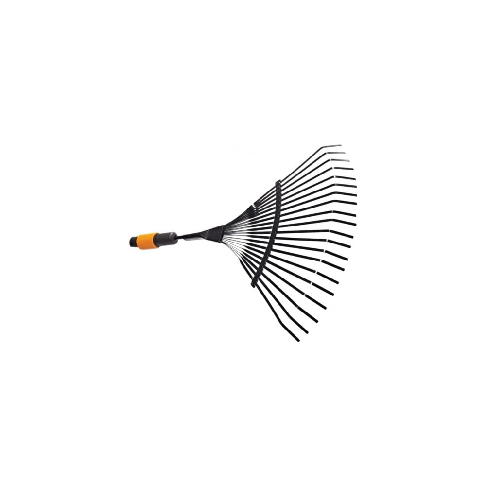 Rastrello piatto nero Quikfit - Fiskars | Piccoli attrezzi da giardino