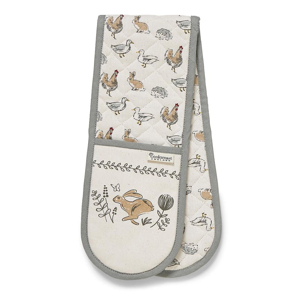 Presina in cotone doppio Country Animals - Cooksmart ® | Presine da forno