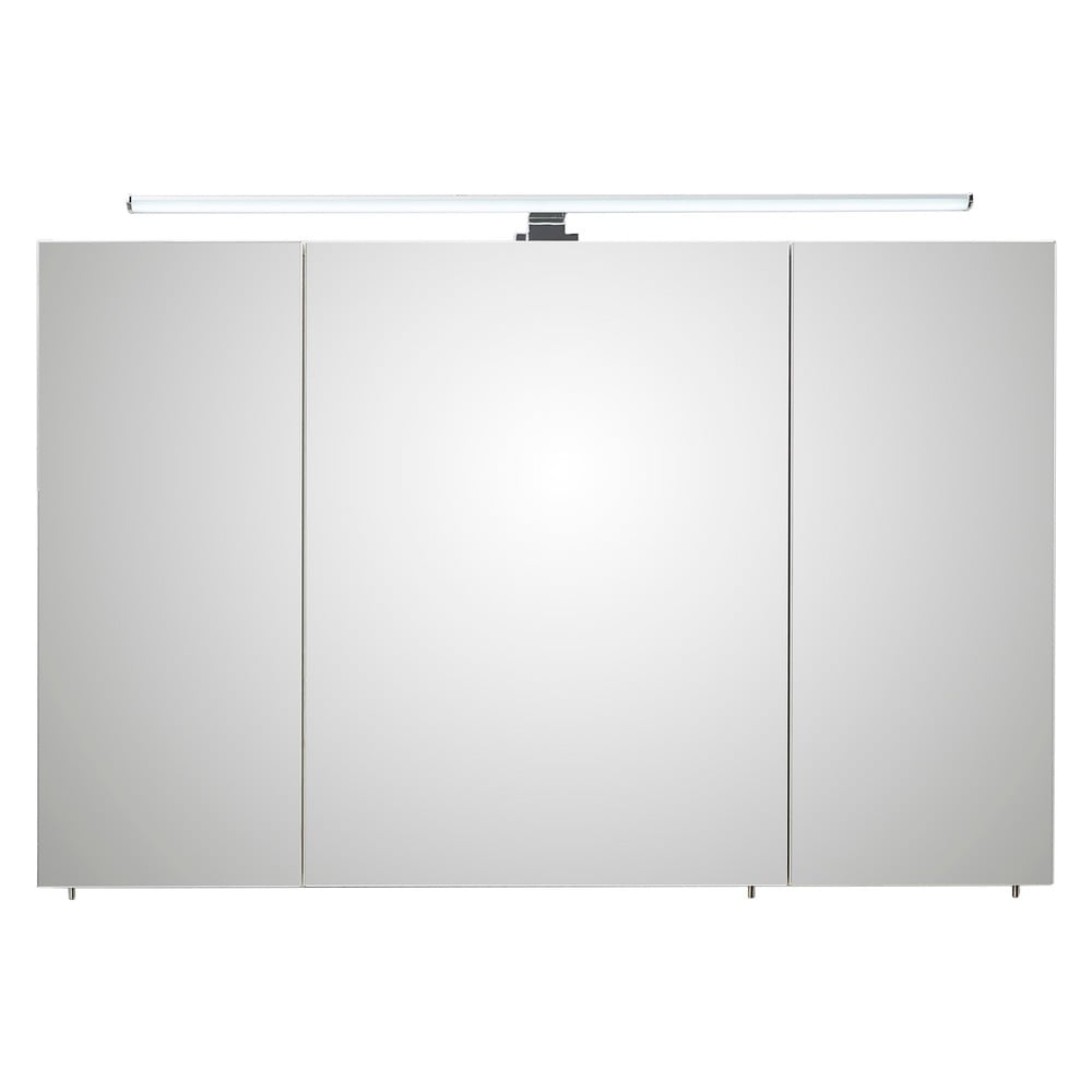 Mobile bagno sospeso bianco con specchio 110x70 cm Set 360 - Pelipal | Armadietti e mobili da bagno