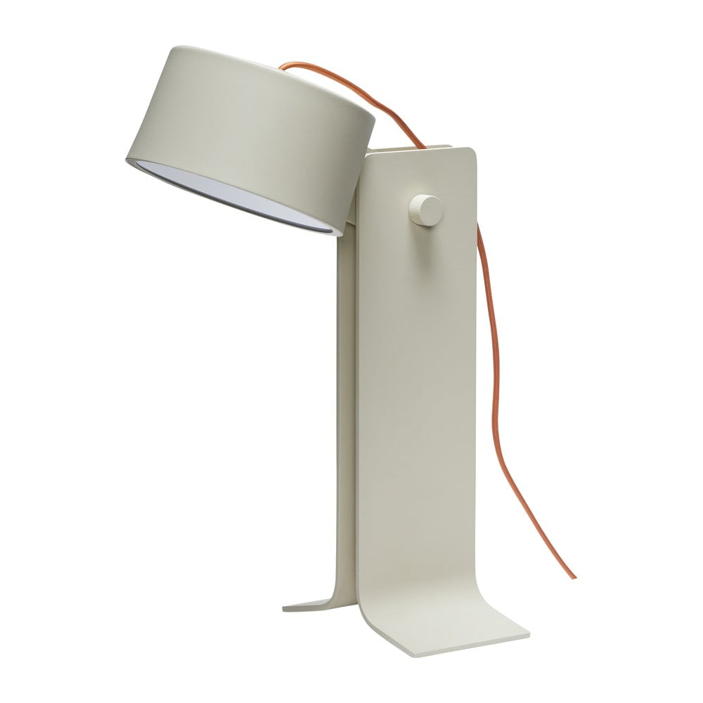 Lampada da tavolo beige (altezza 32 cm) Crea - Hübsch | Abat-jour e lampade da tavolo